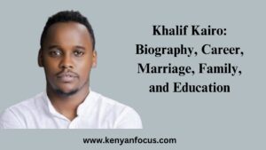 A picture of Khalif Kairo