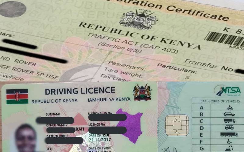 New Classes of Driving Licence in Kenya