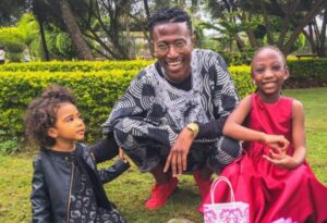 Octopizzo with his kids