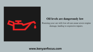 Oil Pressure Low Light