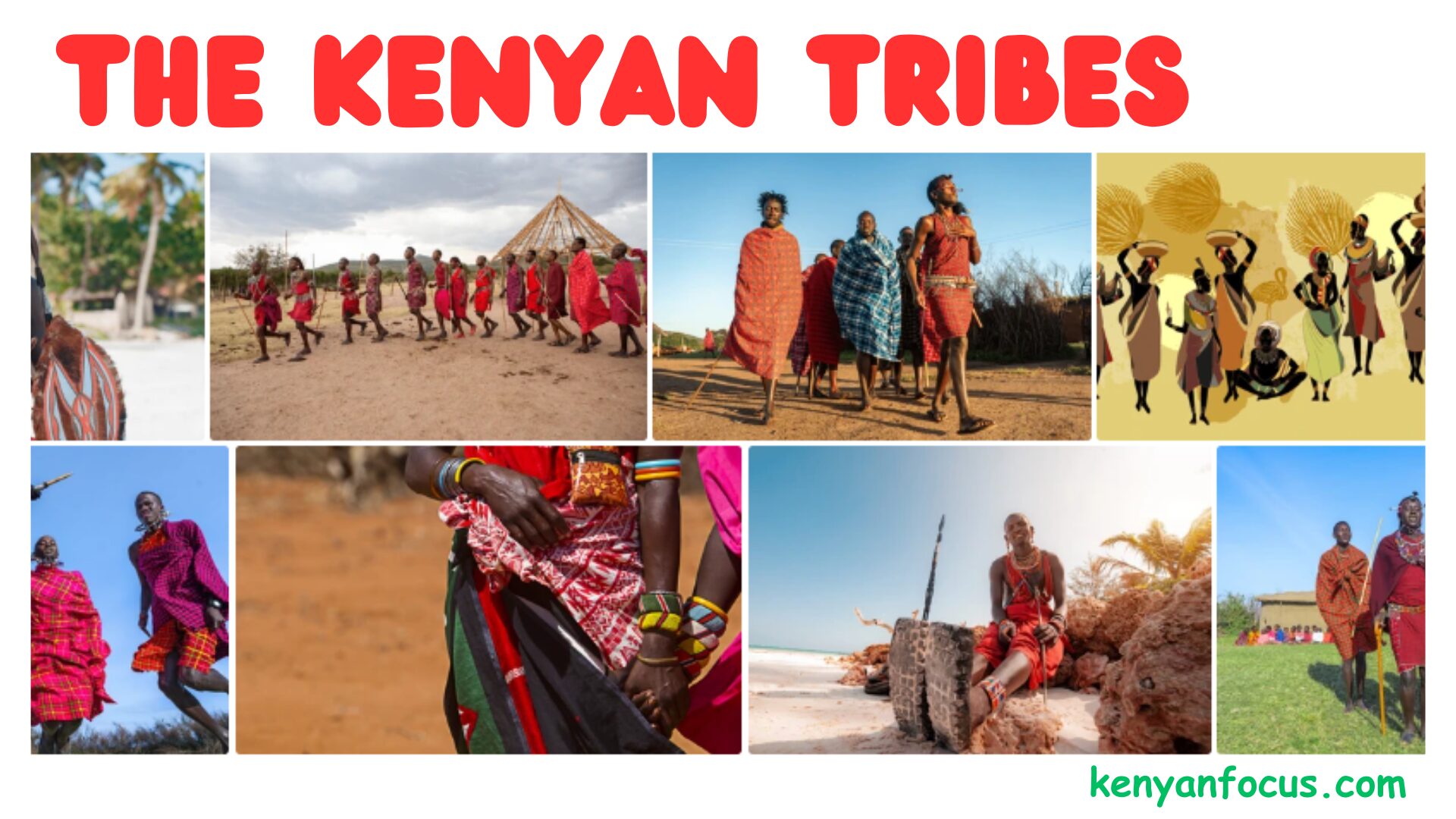 An image illustrating the Kenya tribes list