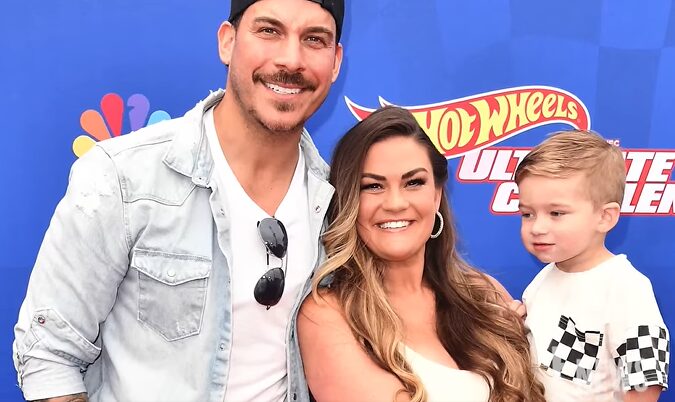 An image of Jax Taylor and Brittany Cartwright and their son